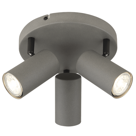 Kala Sandy Grey 3 Light Spotlight