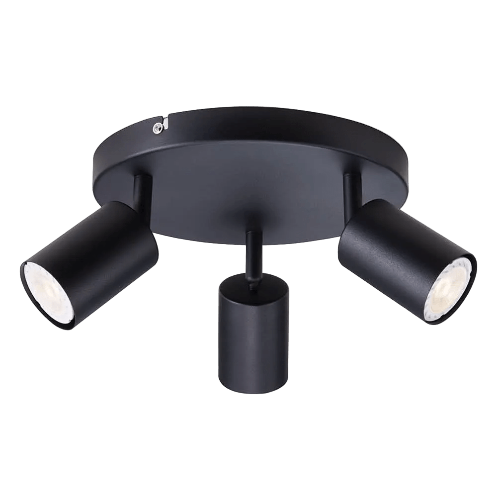 Urban Round Trio Ceiling Spotlight