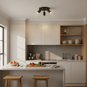 Urban Round Trio Ceiling Spotlight