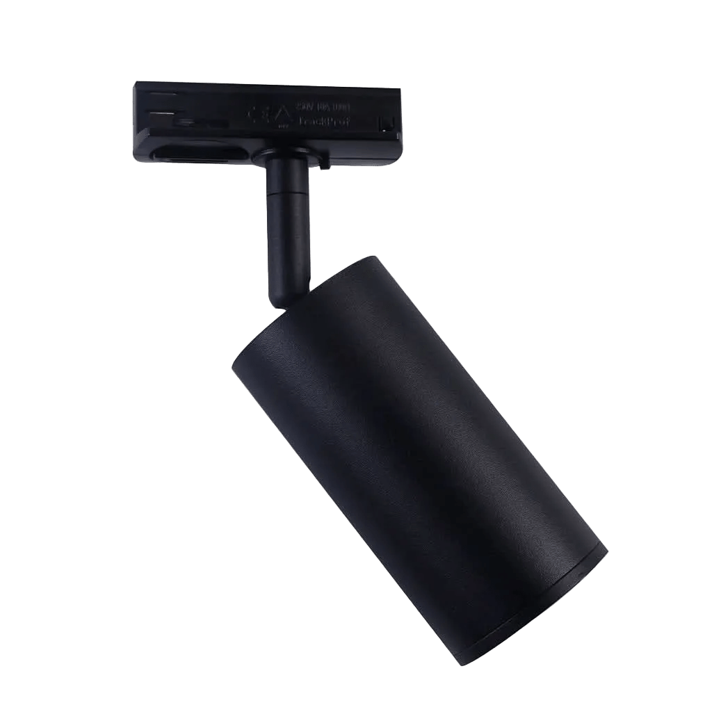 Snypa 3 Wire GU10 Track Spotlight - Black