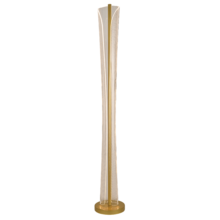 Cocoon Acrylic LED Floor Lamp