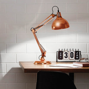 Borgillo Adjustable Copper Table Lamp - Future Light - LED Lights South Africa