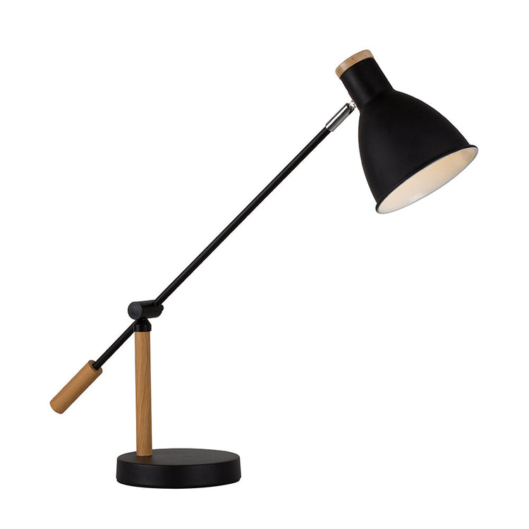 Tai Black & Wood Table Lamp - Future Light - LED Lights South Africa