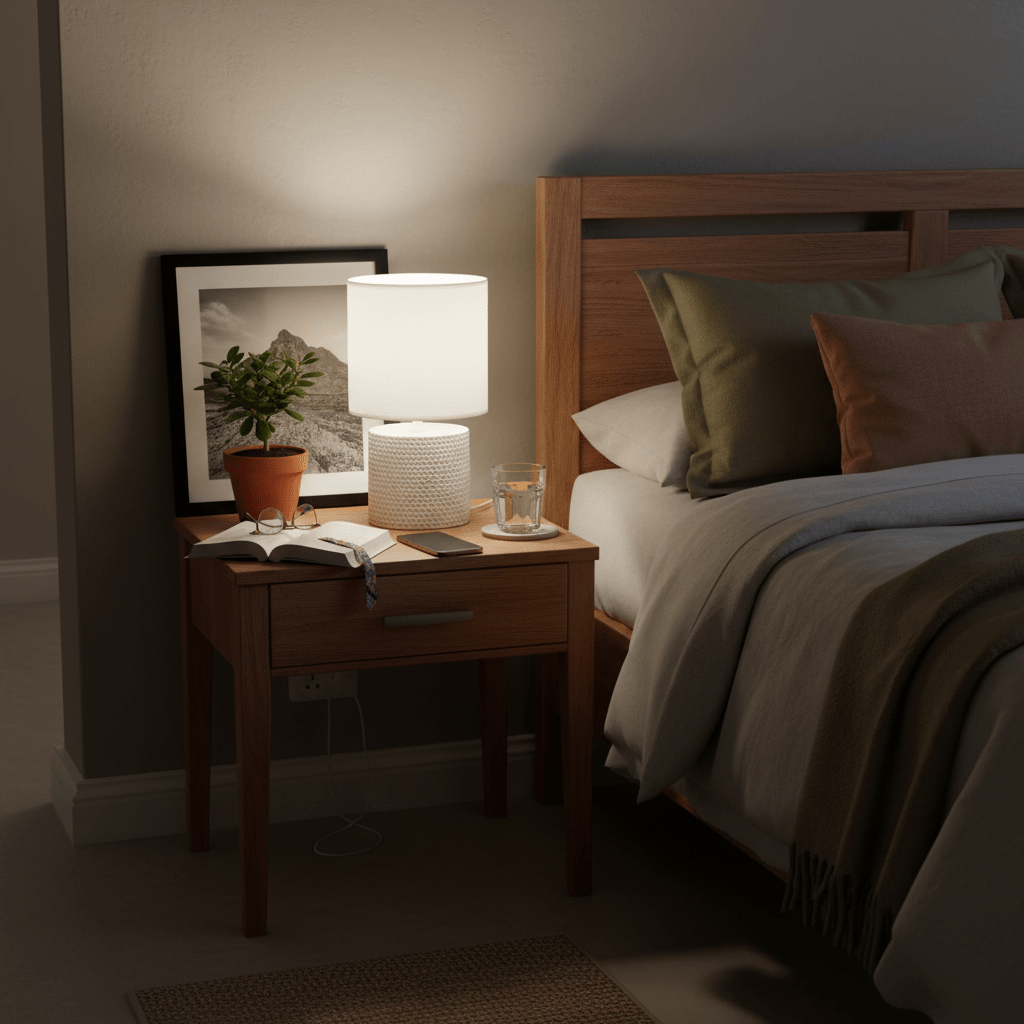 Valencia White Table Lamp