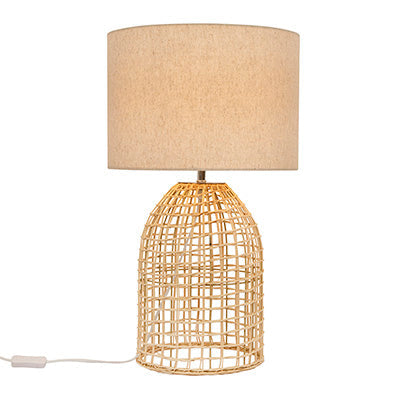 Zanie Natural Rattan Table Lamp - Future Light - LED Lights South Africa