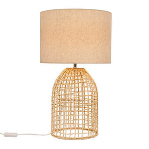 Zanie Natural Rattan Table Lamp - Future Light - LED Lights South Africa