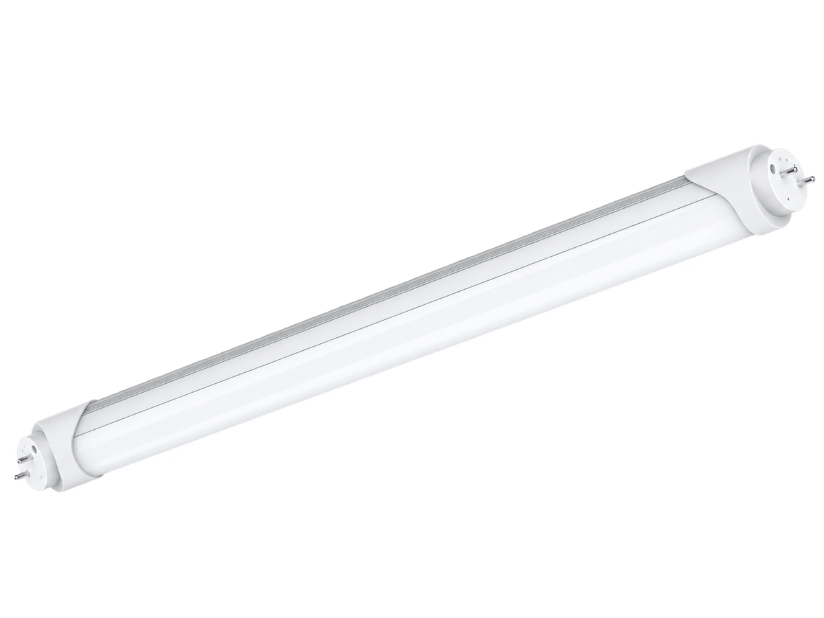 Transparent cutout of LED Tube - Opposite-end Wiring - 600mm / Warm White
