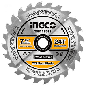 Ingco - TCT Saw Blade 165mm x 24 Teeth (Launch Special) - Future Light - LED Lights South Africa