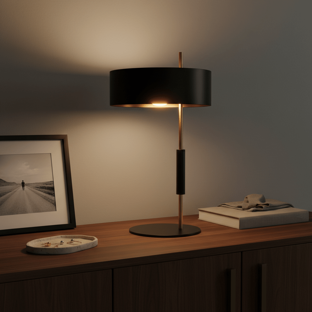 Black & Gold Table Lamp