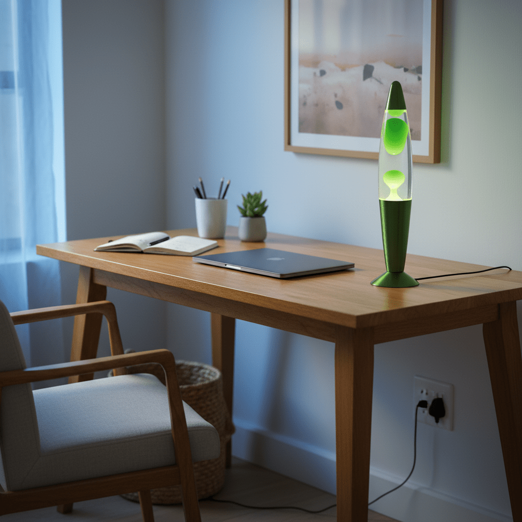 Green Lava Lamp