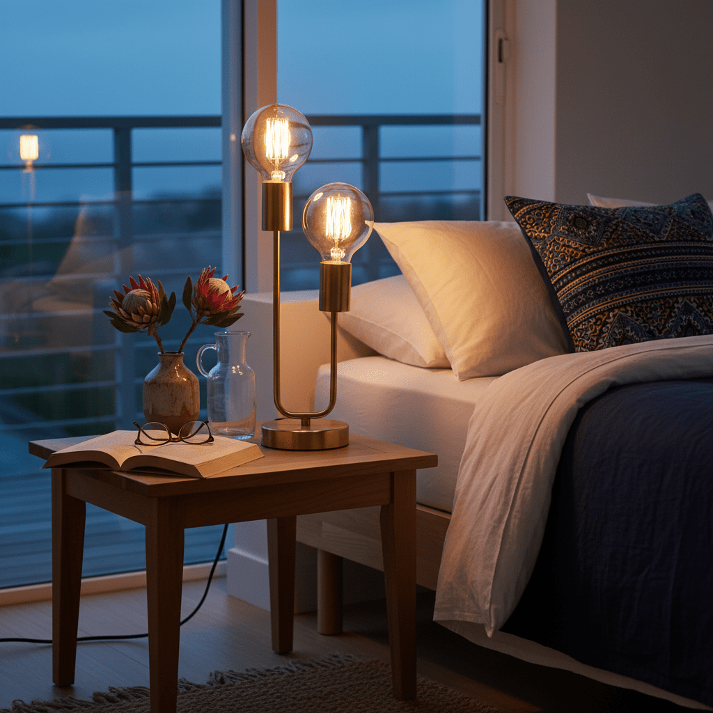 Hensel Brass Table Lamp