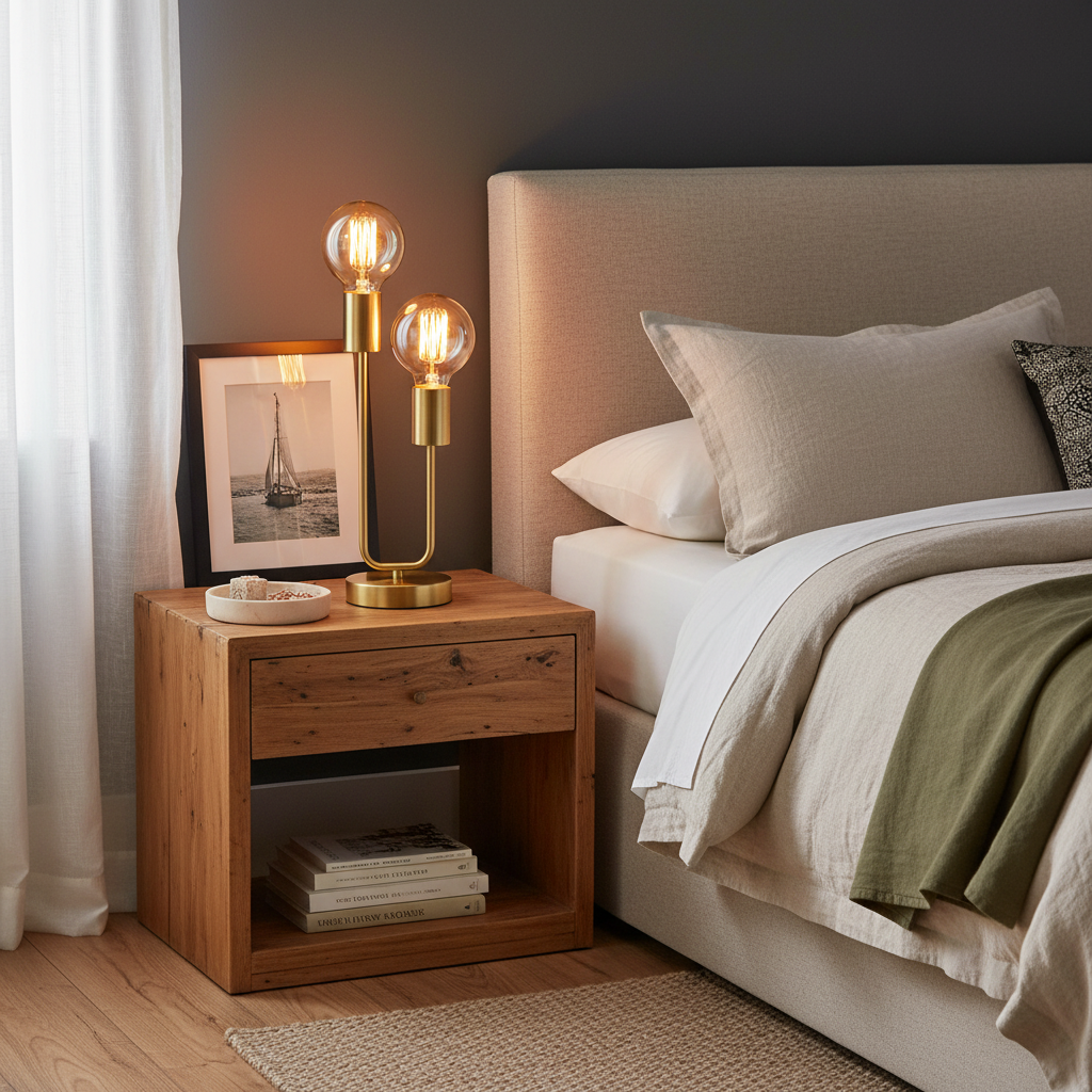 Hensel Brass Table Lamp
