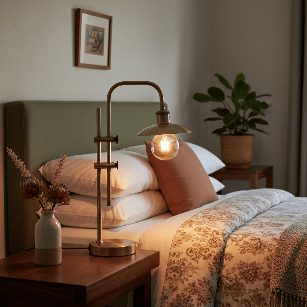 Finique Brass Table Lamp