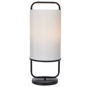 Watson Black & White Cylinder Table Lamp - Future Light - LED Lights South Africa