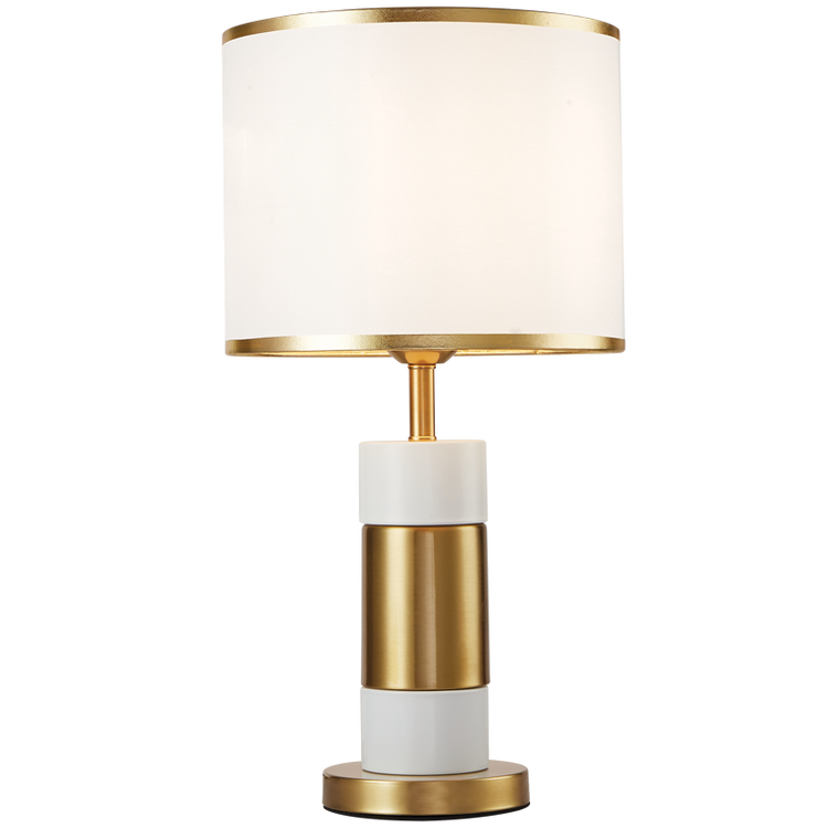 Dawn White & Gold Table Lamp - Future Light - LED Lights South Africa