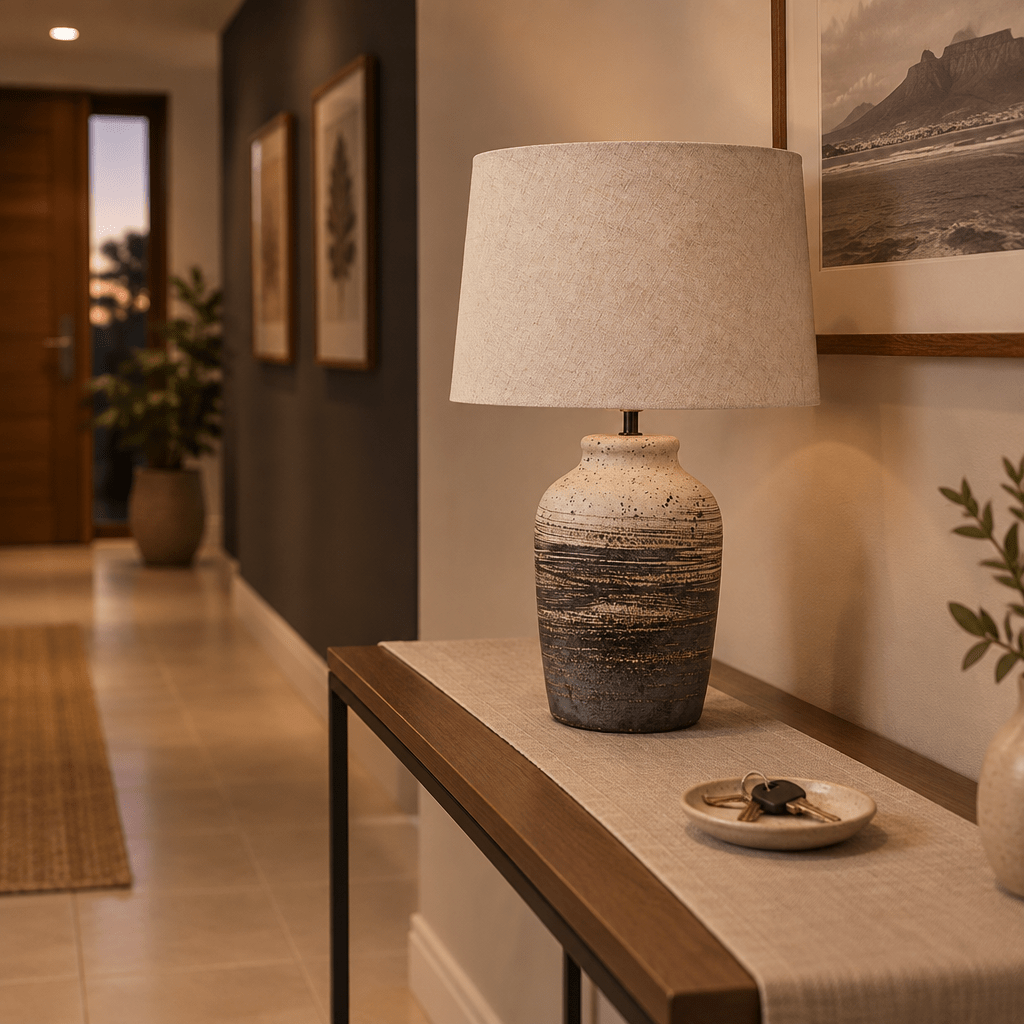 Stone Ceramic Table Lamp