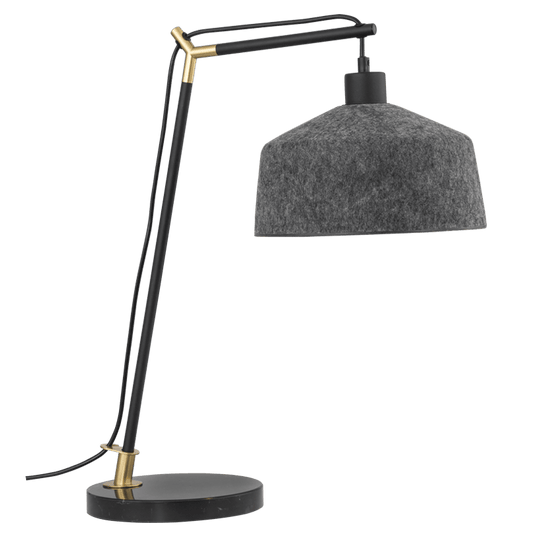 Moonwalker Marble & Felt Table Lamp