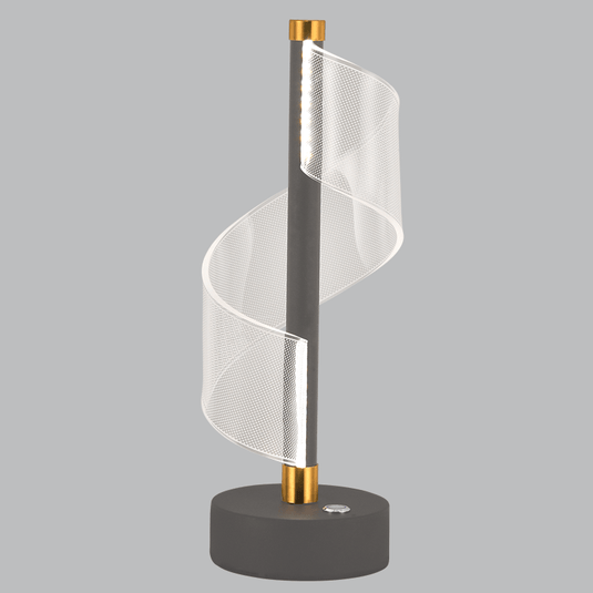 Oh My! Grey LED Table Lamp