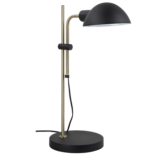 Keller Black & Brass Table Lamp