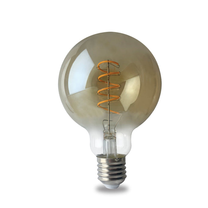 LED Bulb - Dimmable Spiral Filament G80 - Future Light - LED Lights South Africa