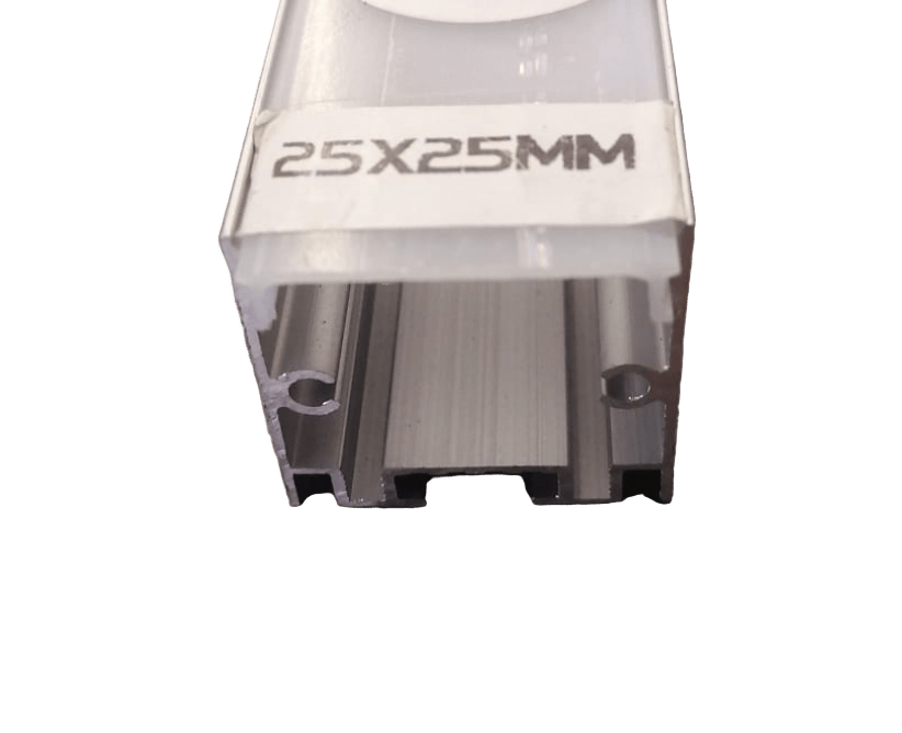 LED Extrusion - 25 x 25mm Profile Complete (3m)