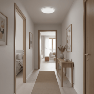 48W Matt White Ceiling Fitting 500mm
