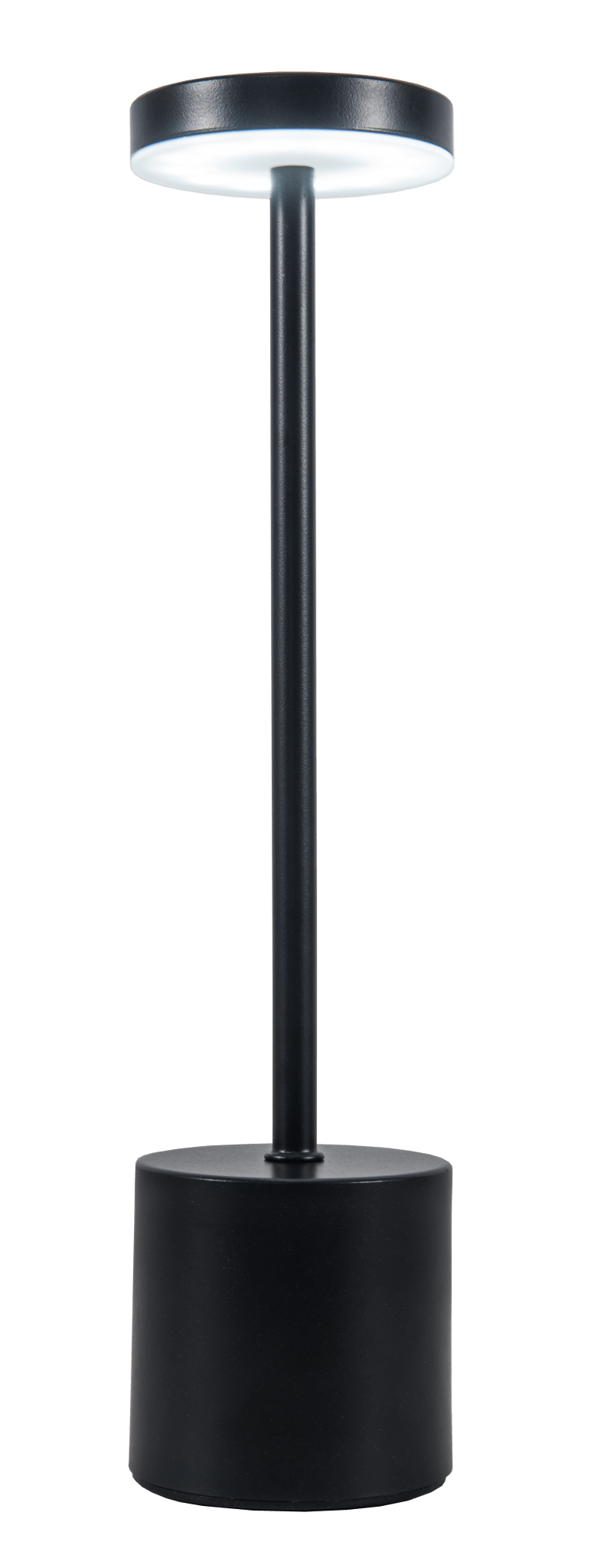 Vogue Black Rechargeable Table Lamp - Future Light - LED Lights South Africa