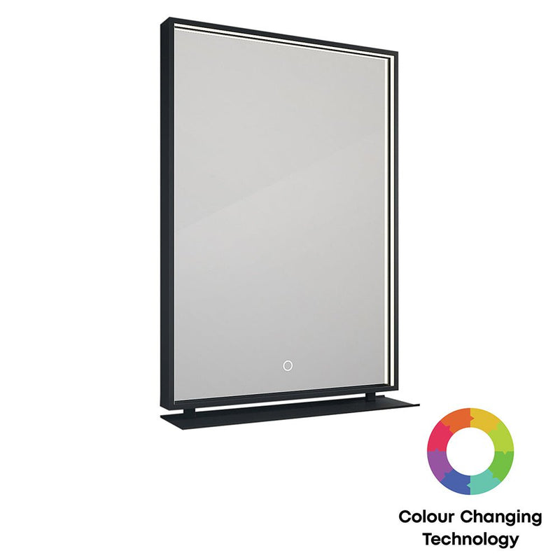 Large LED mirror with touch switch for salon and vanity lighting