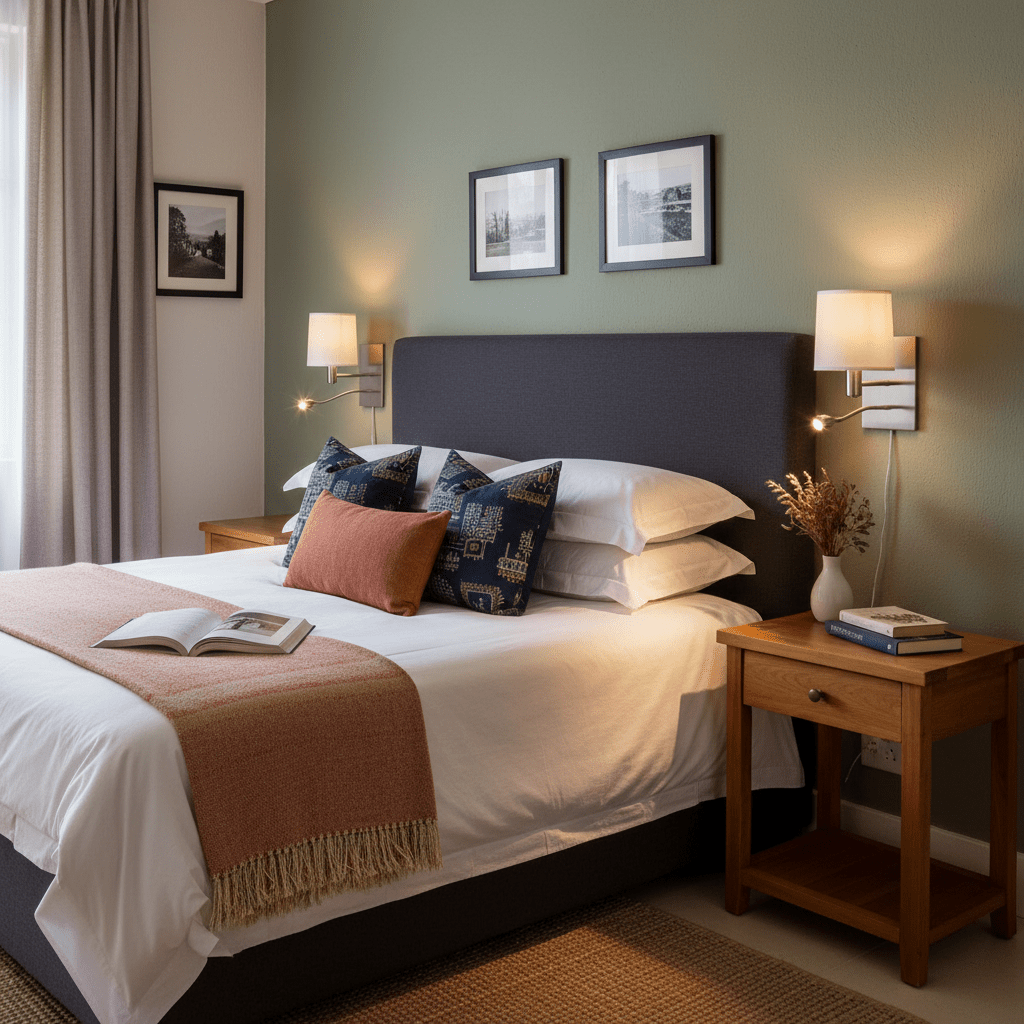 Eden Satin Chrome Wall & Reading Light