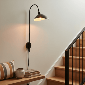 Lotus Corded Wall Light