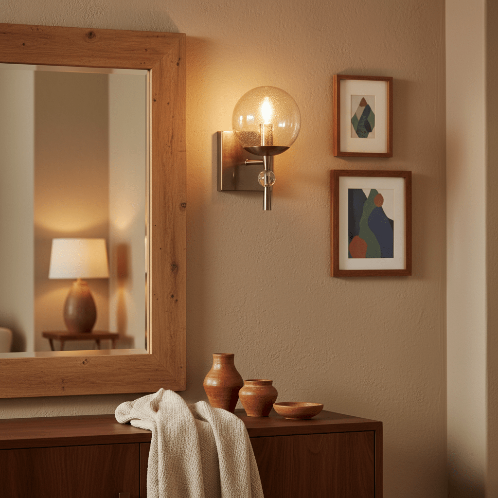 Copperton Antique Bronze Wall Light
