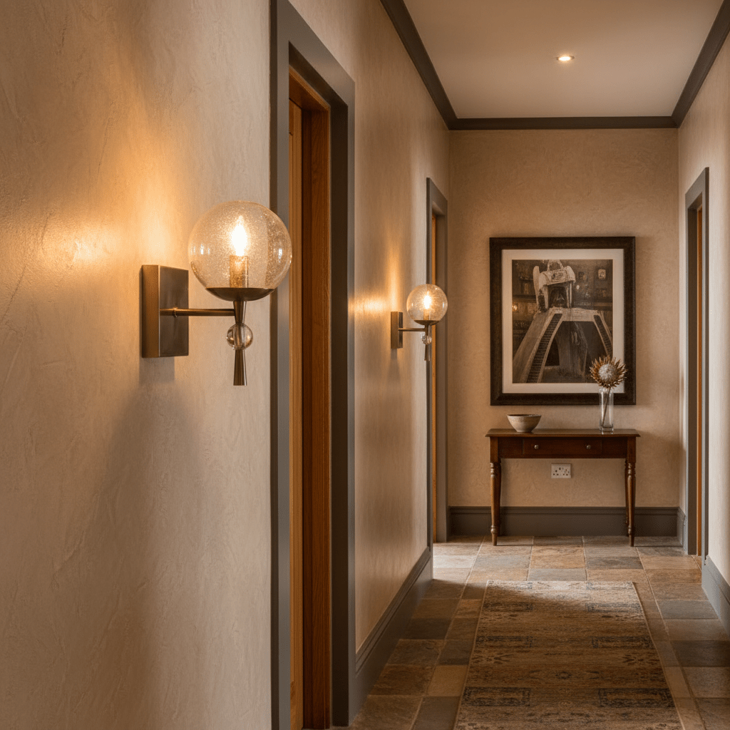 Copperton Antique Bronze Wall Light