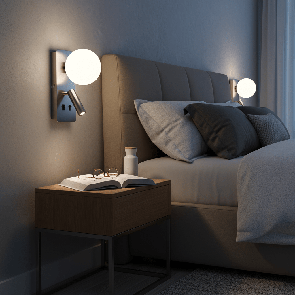 Nelson Satin Chrome Wall Light