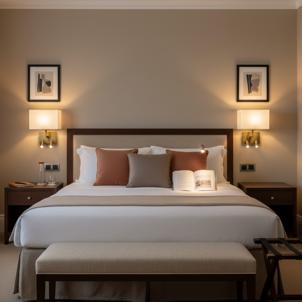 Mata Antique Brass Bedside Wall & Reading Light
