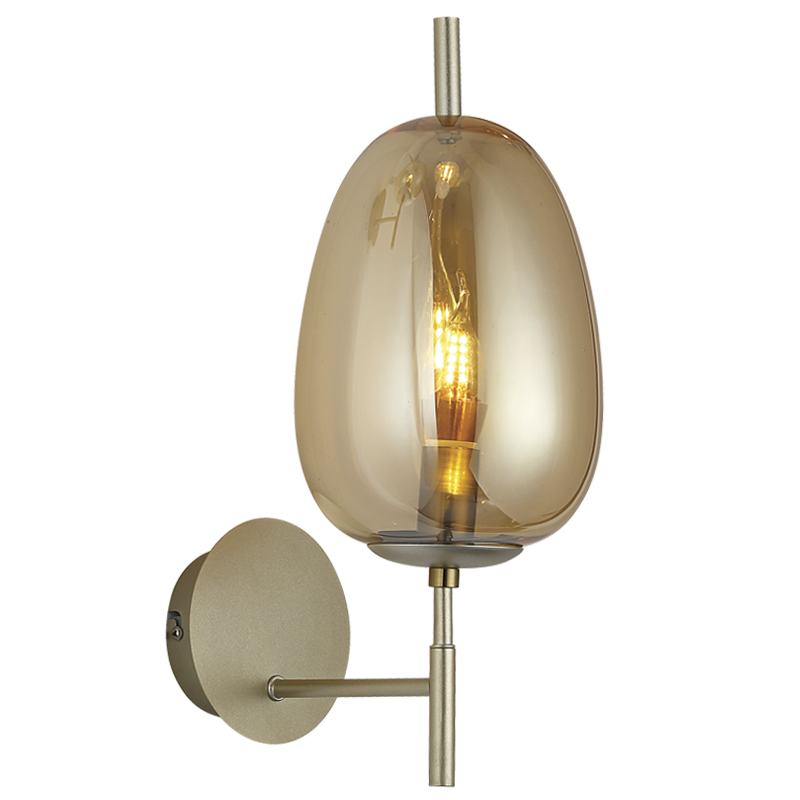 Dazzle Gold & Amber Indoor Wall Light - Future Light - LED Lights South Africa