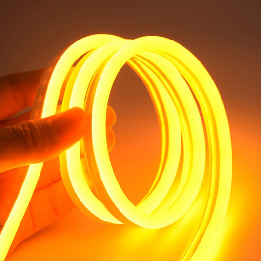 Flexible 12V silicone neon flex strip for smooth cove, signage and accent lighting
