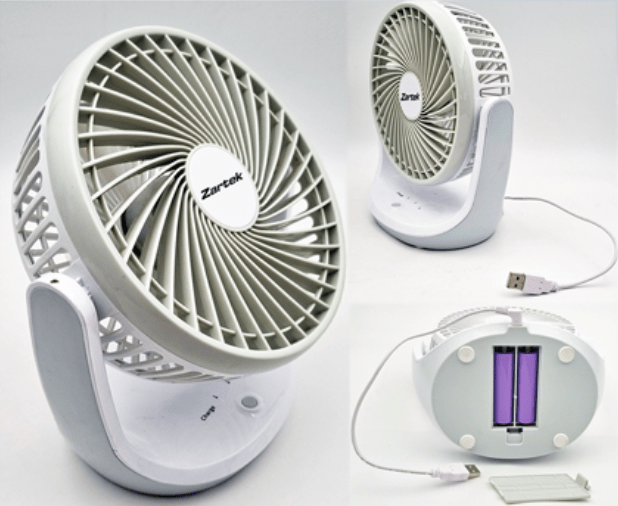 Rechargeable Portable Fan