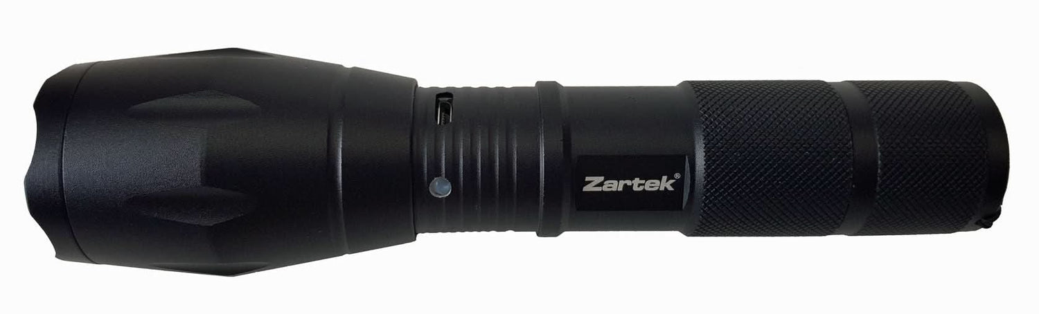 Compact everyday torch for sale with neutral white beam and CRI 80 plus used in a South African kitchen during load shedding