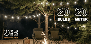 Zartek solar light string product packaging with specifications and features.