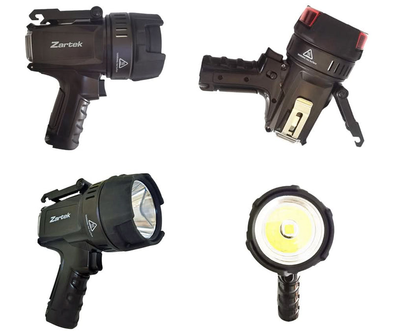 Side by side comparison of budget and premium LED torch for sale highlighting build quality and lumen performance in South Africa
