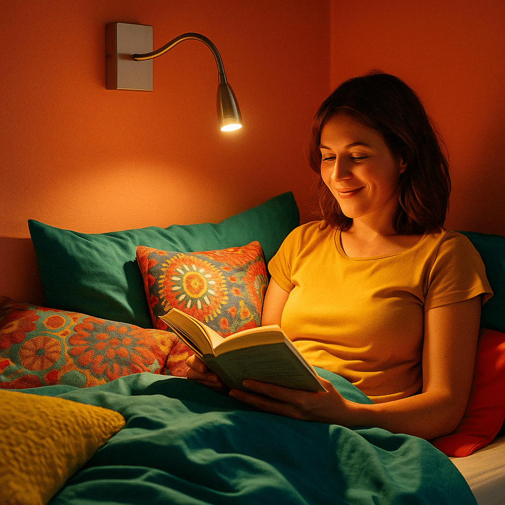 LED Wall Light - 1W Goose Neck Reading Light