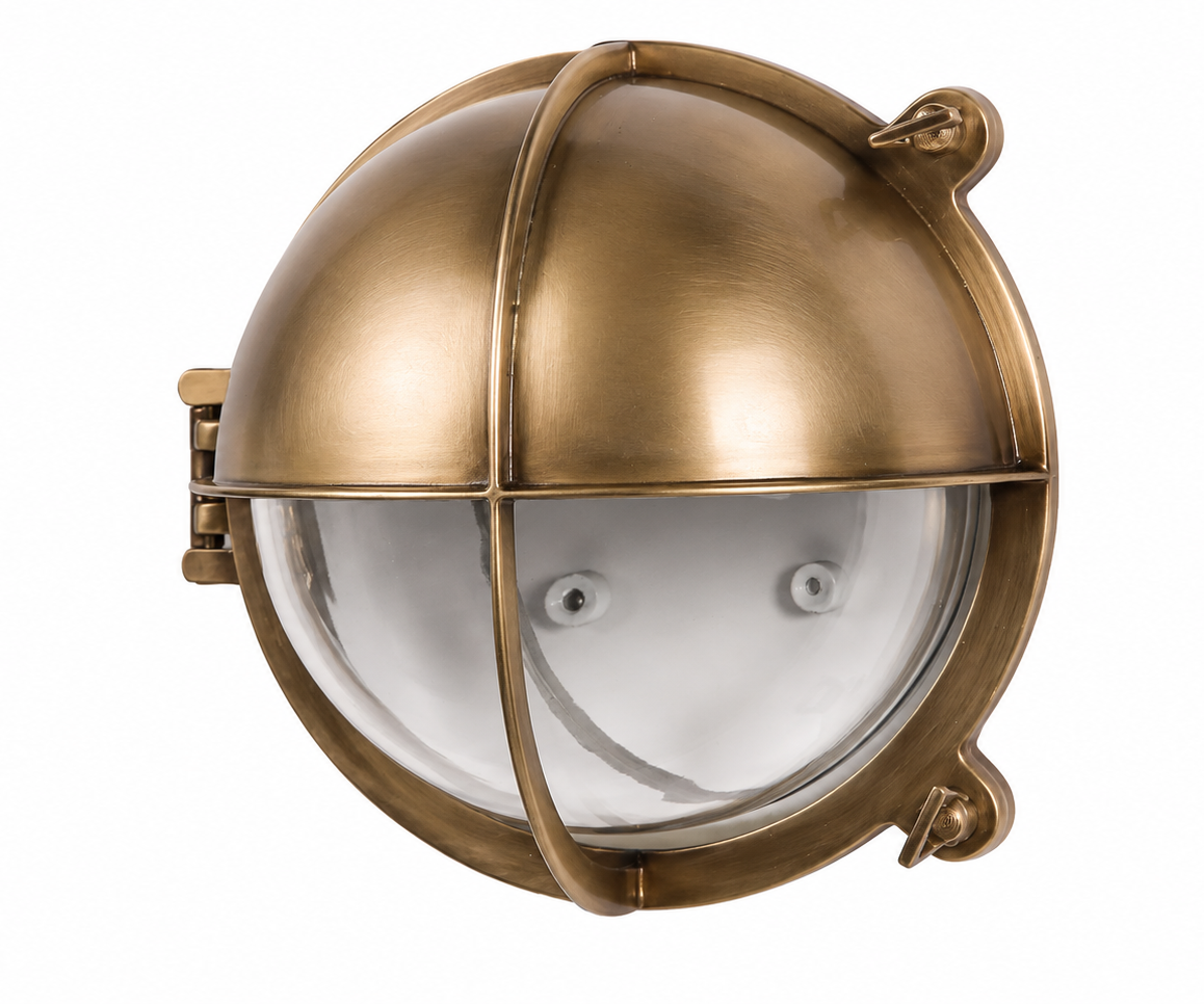 Tylor Antique Brass Lamp