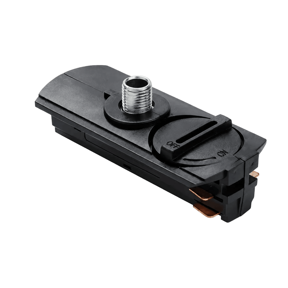 BAZUKA 3-Wire Pendant Track Adaptor - Black