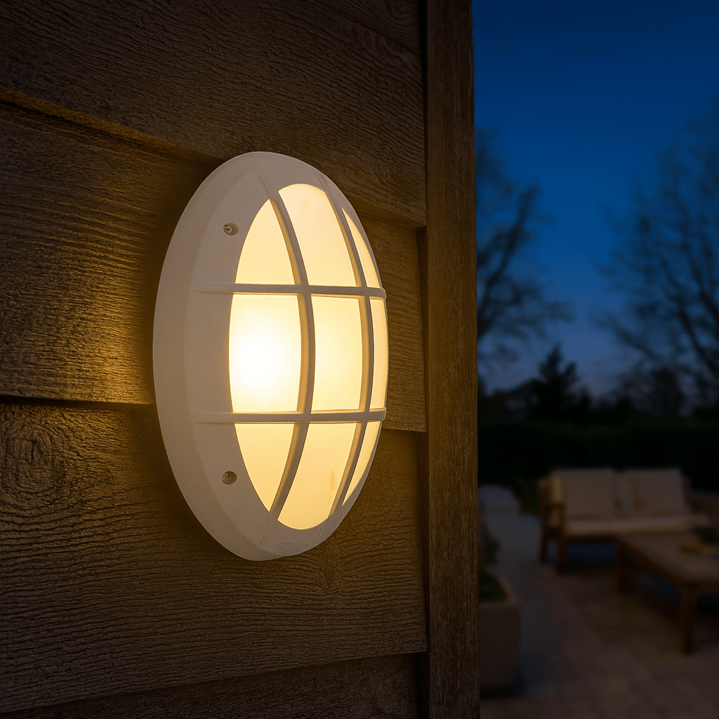 Fumagalli Danzi Grey Outdoor Coastal Wall Light