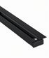 3 wire slim black recessed track