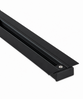 3 wire slim black recessed track