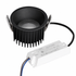 Zero CCT 10W Dimmable LED Downlight – Black