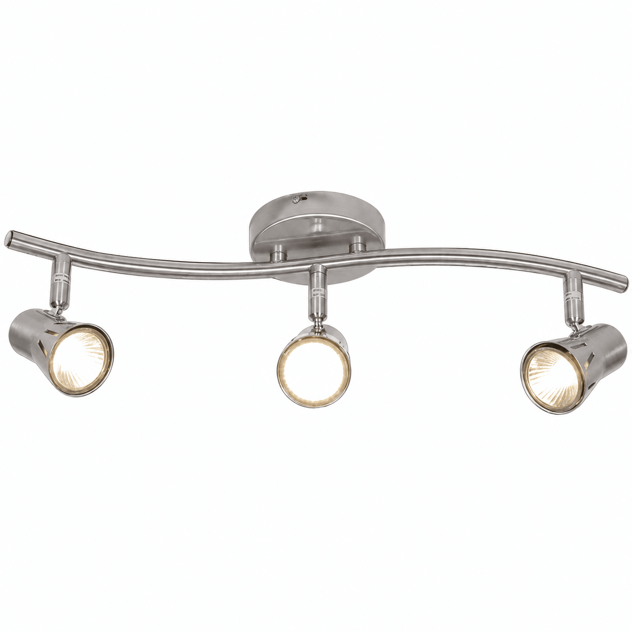 3 Light Satin Chrome Spotlight