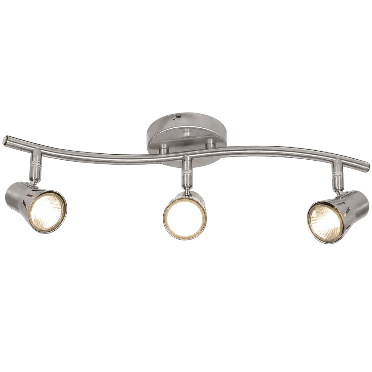 3 Light Satin Chrome Spotlight