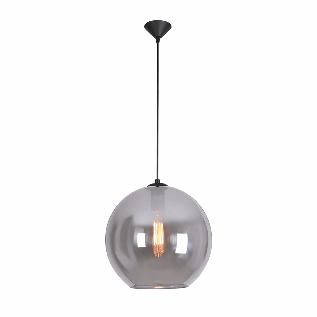 Smoke Glass Pendant Light